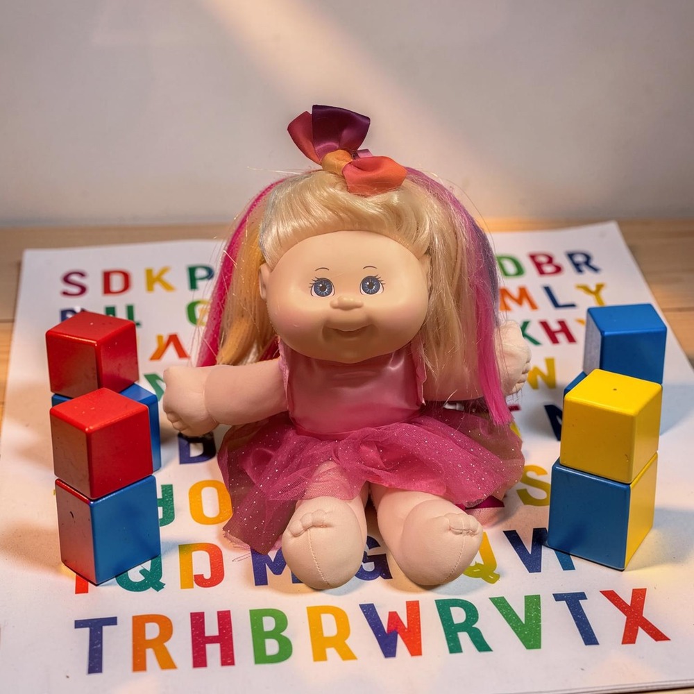 Cabbage Patch Kids 2021 Jazwares Blonde Pink‎ Hair Tutu Doll JZ-55K 9 Inch cute